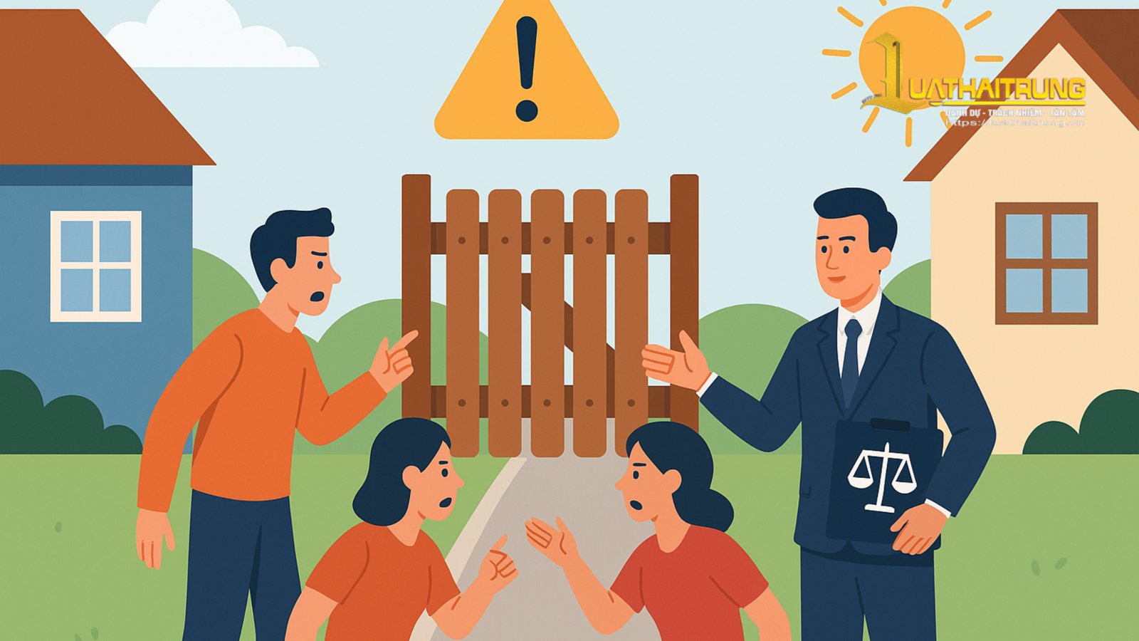 Luật Sư Tranh Chấp Lối Đi Chung – Tư Vấn Và Đại Diện Bảo Vệ Quyền Lợi