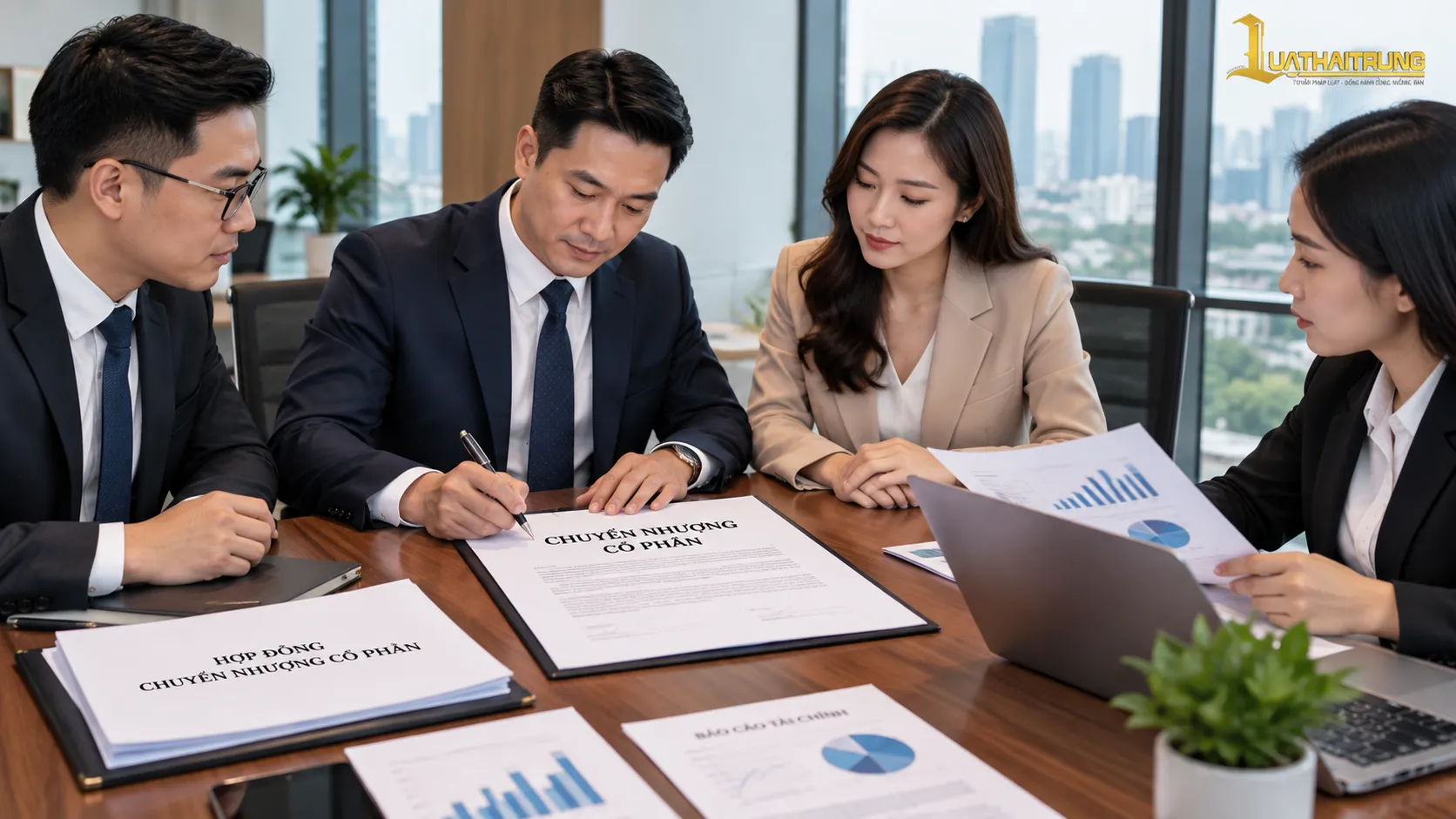 Chuyển nhượng cổ phần trong công ty cổ phần | Luật Hải Trung