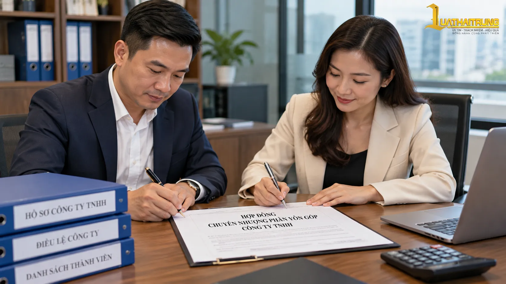 Chuyển nhượng phần vốn góp công ty TNHH | Luật Hải Trung