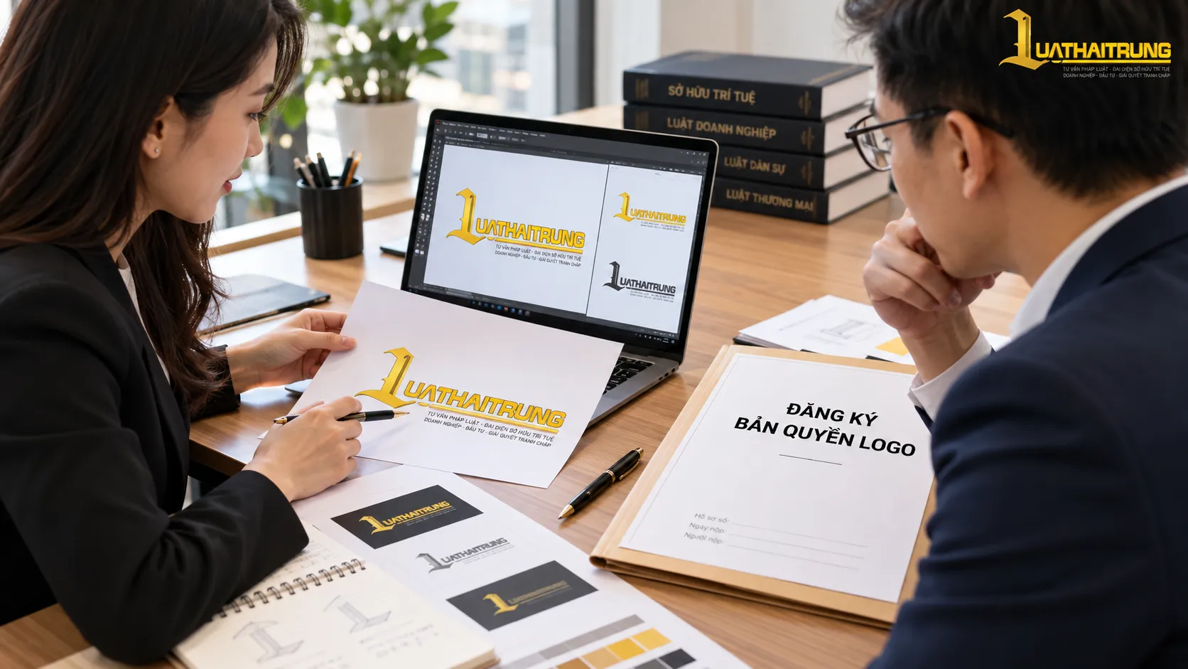 Đăng ký bản quyền logo | Luật Hải Trung