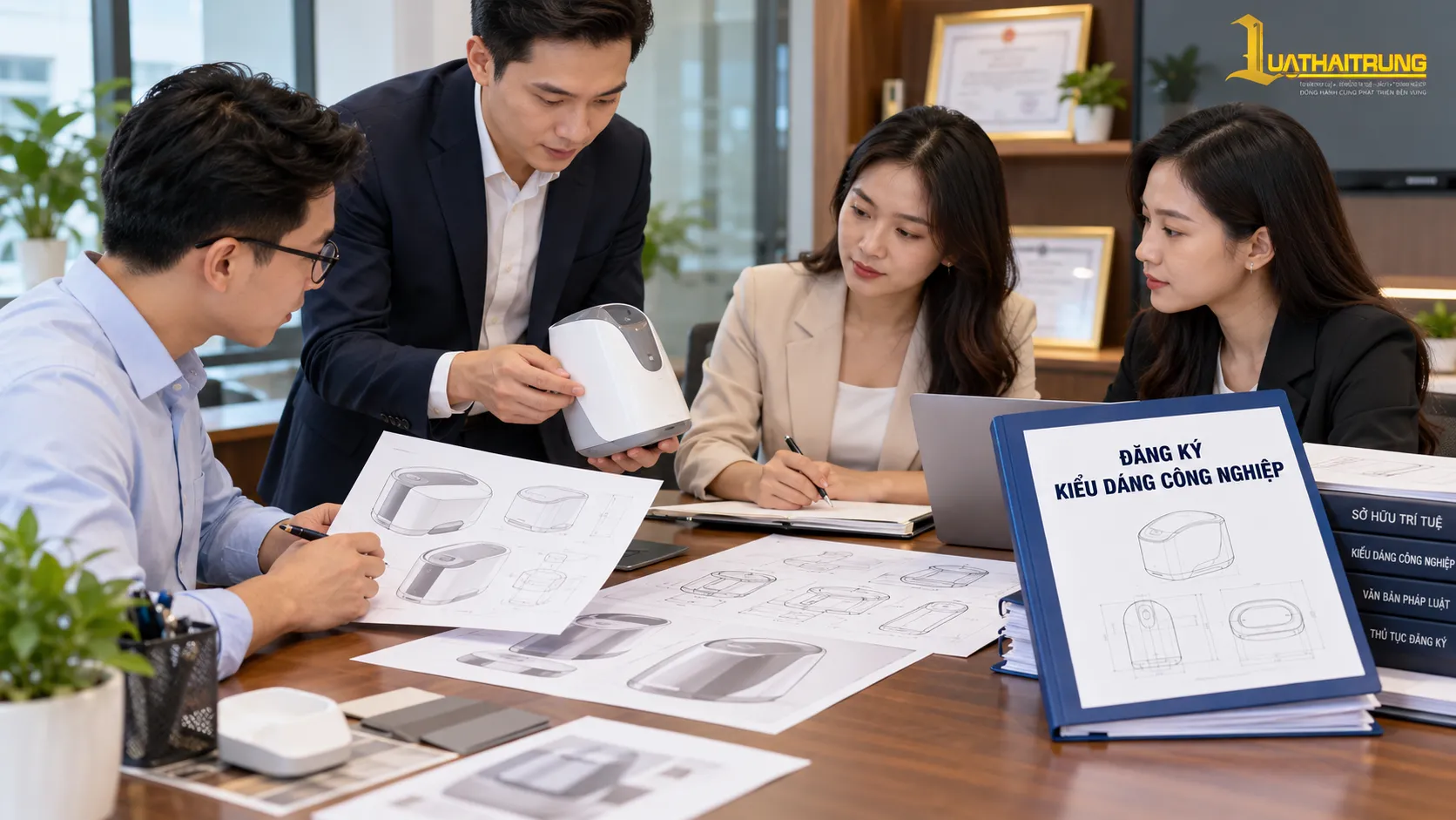 Đăng ký kiểu dáng công nghiệp | Luật Hải Trung