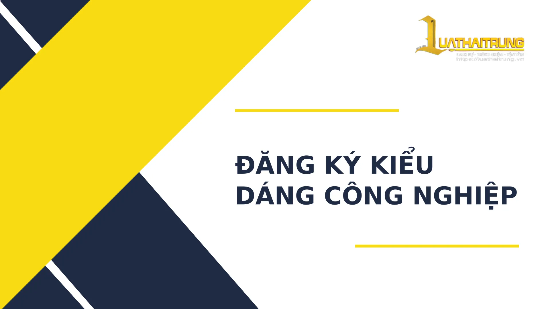 Đăng ký kiểu dáng công nghiệp | Luật Hải Trung