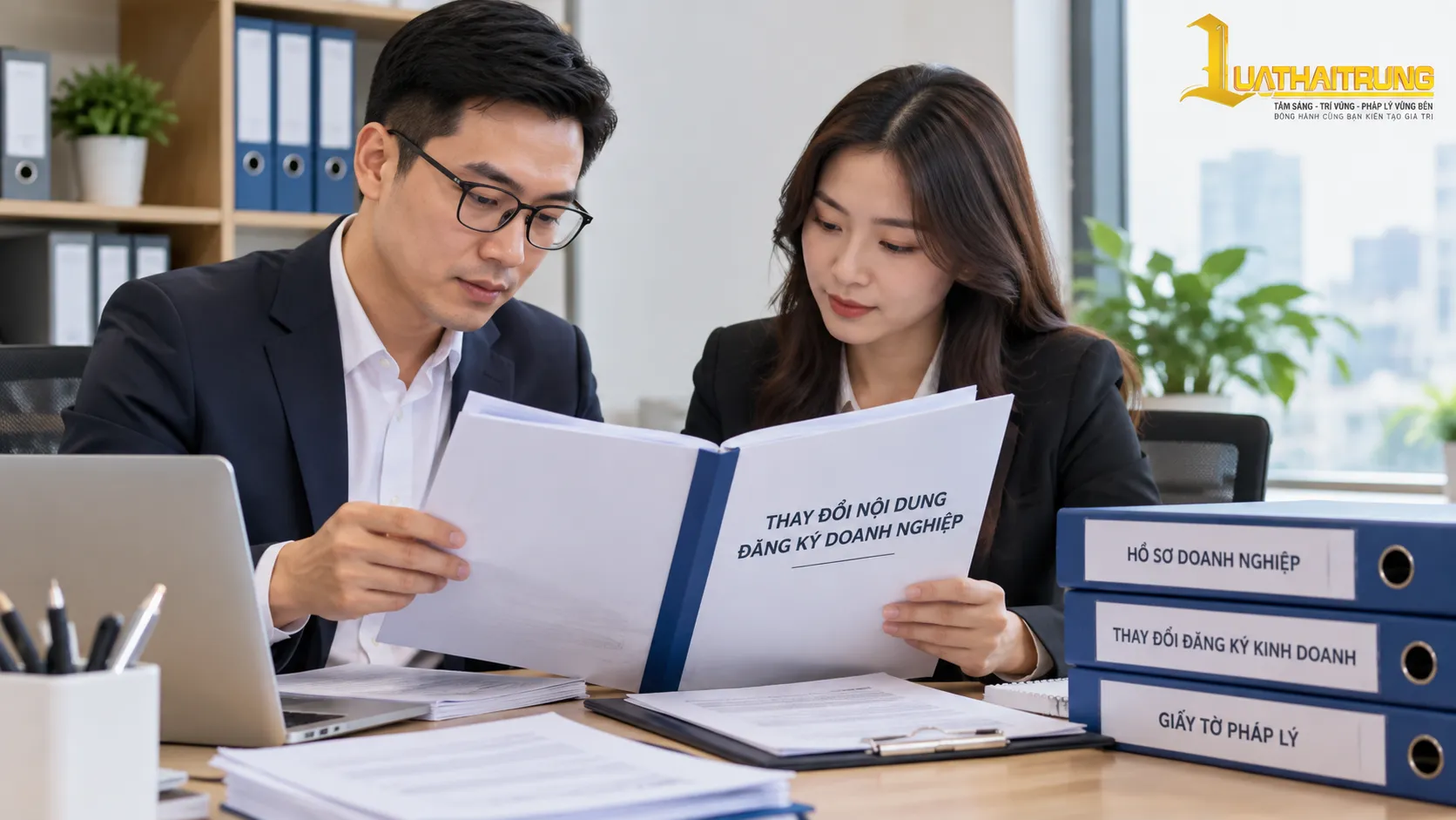 Đăng ký thay đổi nội dung đăng ký doanh nghiệp | Luật Hải Trung