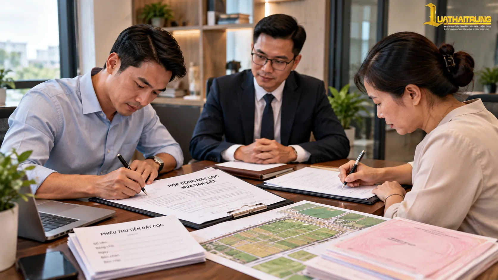 Đặt cọc mua bán đất: Những quy định quan trọng cần nắm | Luật Hải Trung