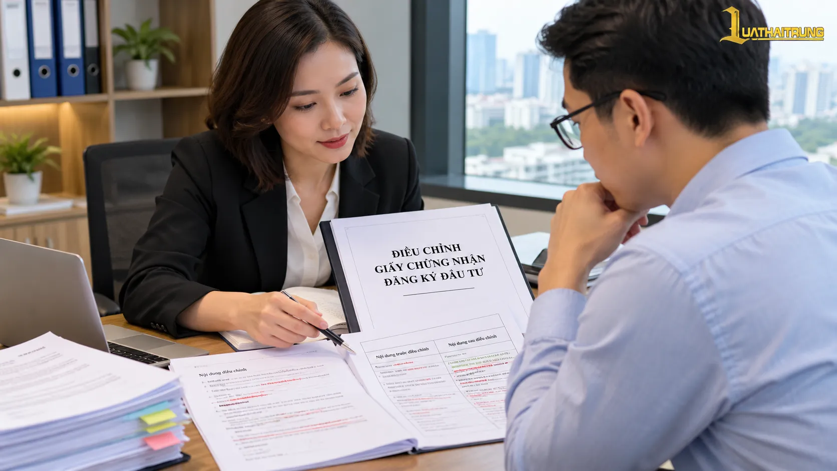 Điều chỉnh giấy chứng nhận đăng ký đầu tư | Luật Hải Trung