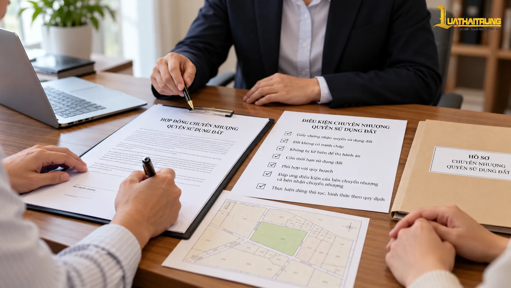 Điều kiện chuyển nhượng quyền sử dụng đất | Luật Hải Trung