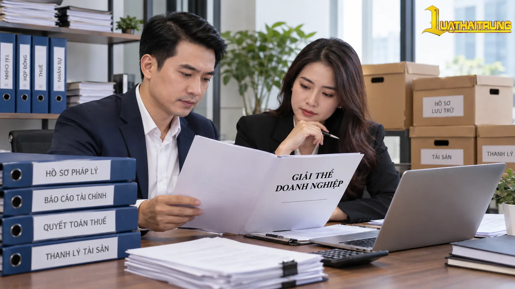 Giải thể doanh nghiệp | Luật Hải Trung