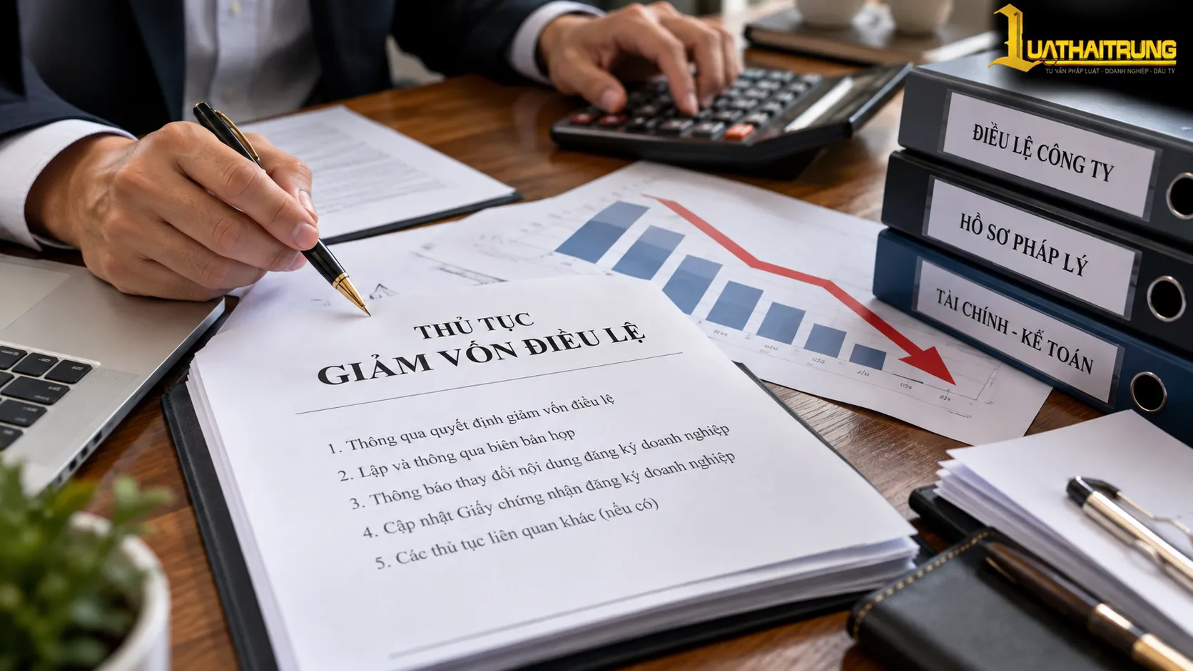 Giảm vốn điều lệ công ty | Luật Hải Trung