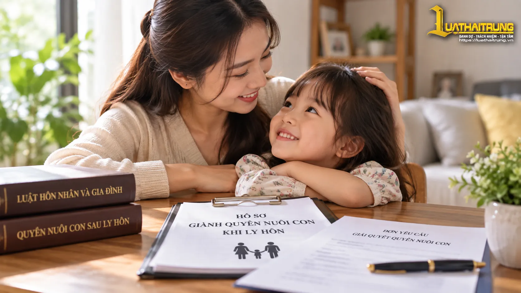 Giành quyền nuôi con khi ly hôn | Luật Hải Trung