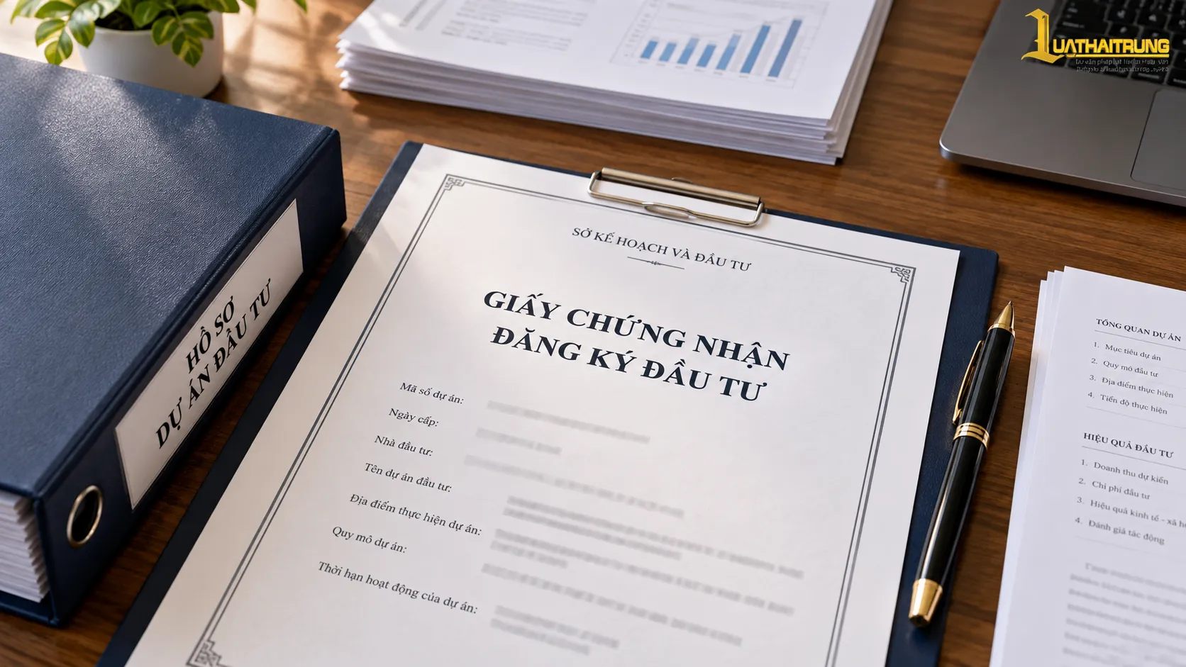 Giấy chứng nhận đăng ký đầu tư | Luật Hải Trung
