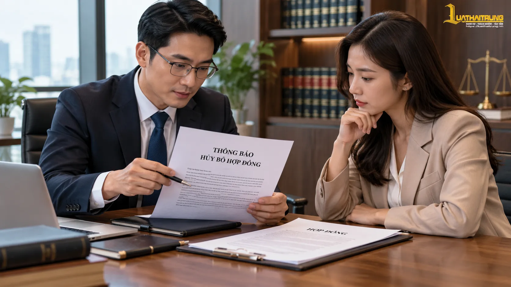 Hủy bỏ hợp đồng do vi phạm: Những điểm pháp lý cần biết | Luật Hải Trung