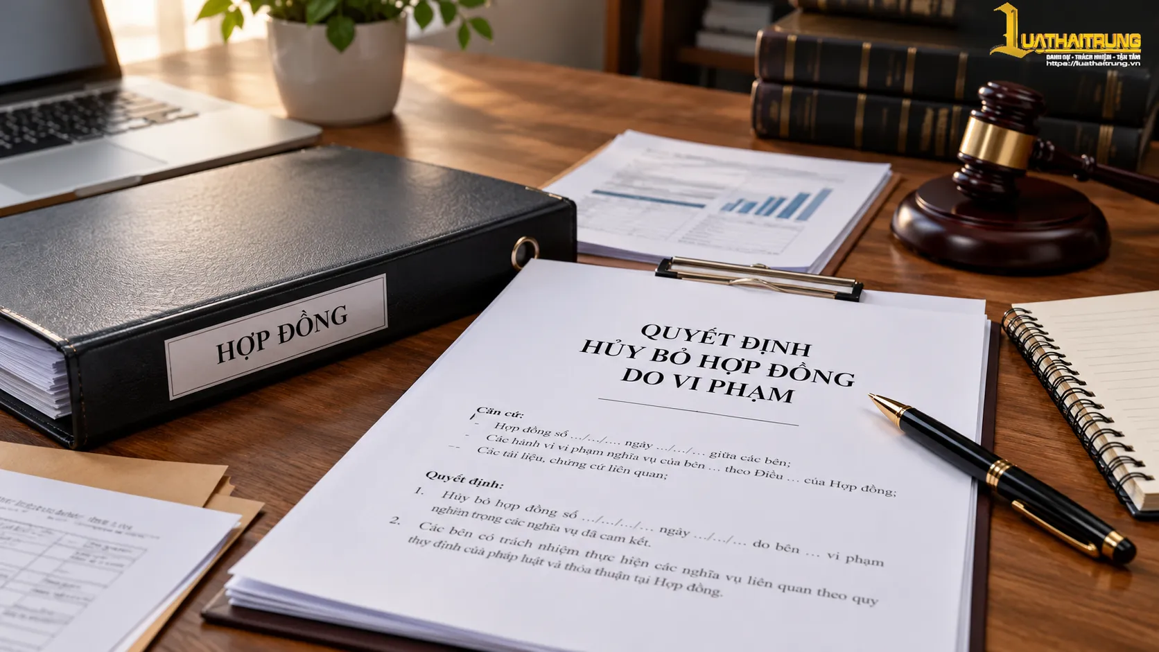 Hủy bỏ hợp đồng do vi phạm: Những điểm pháp lý cần biết | Luật Hải Trung