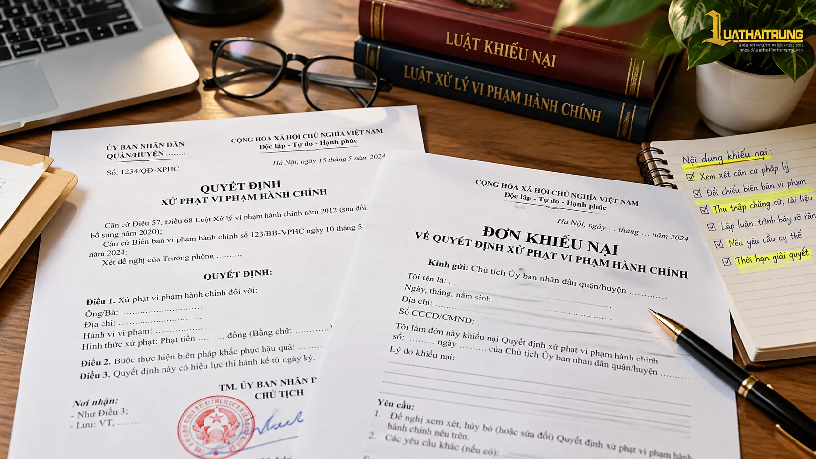 Khiếu nại quyết định xử phạt vi phạm hành chính: Những điểm pháp lý cần biết | Luật Hải Trung