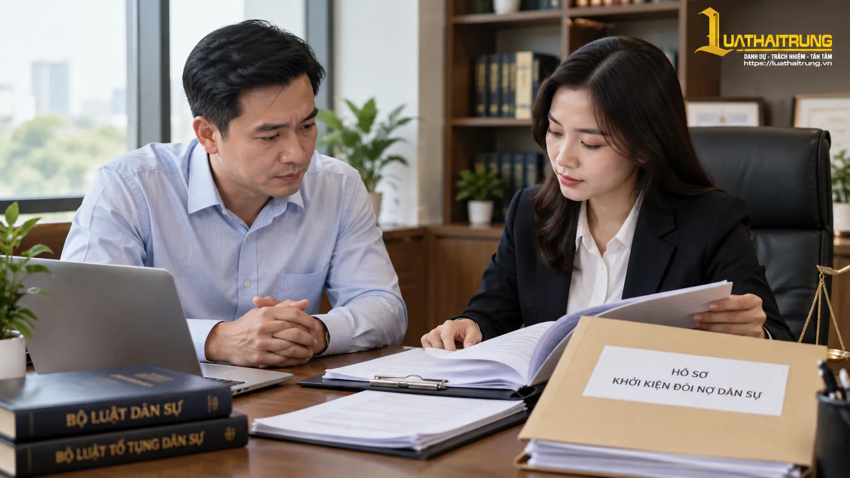 Khởi kiện đòi nợ dân sự: Quy định hiện hành cần biết | Luật Hải Trung