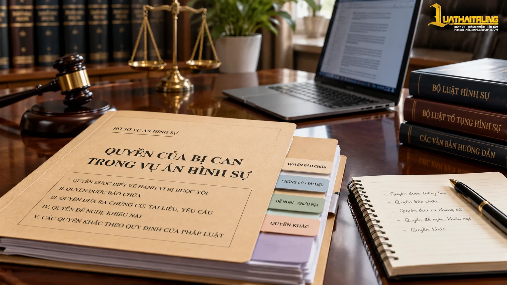 Quyền của bị can trong vụ án hình sự: Những điểm pháp lý cần biết | Luật Hải Trung