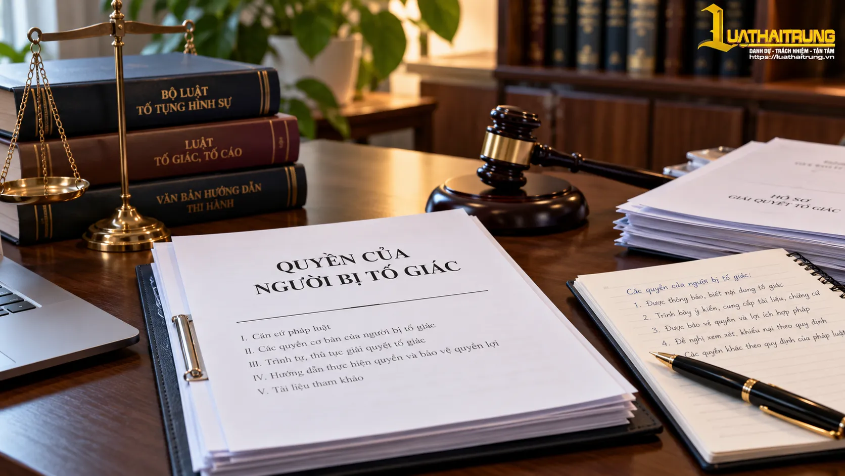 Quyền của người bị tố giác: Những điểm pháp lý cần biết | Luật Hải Trung
