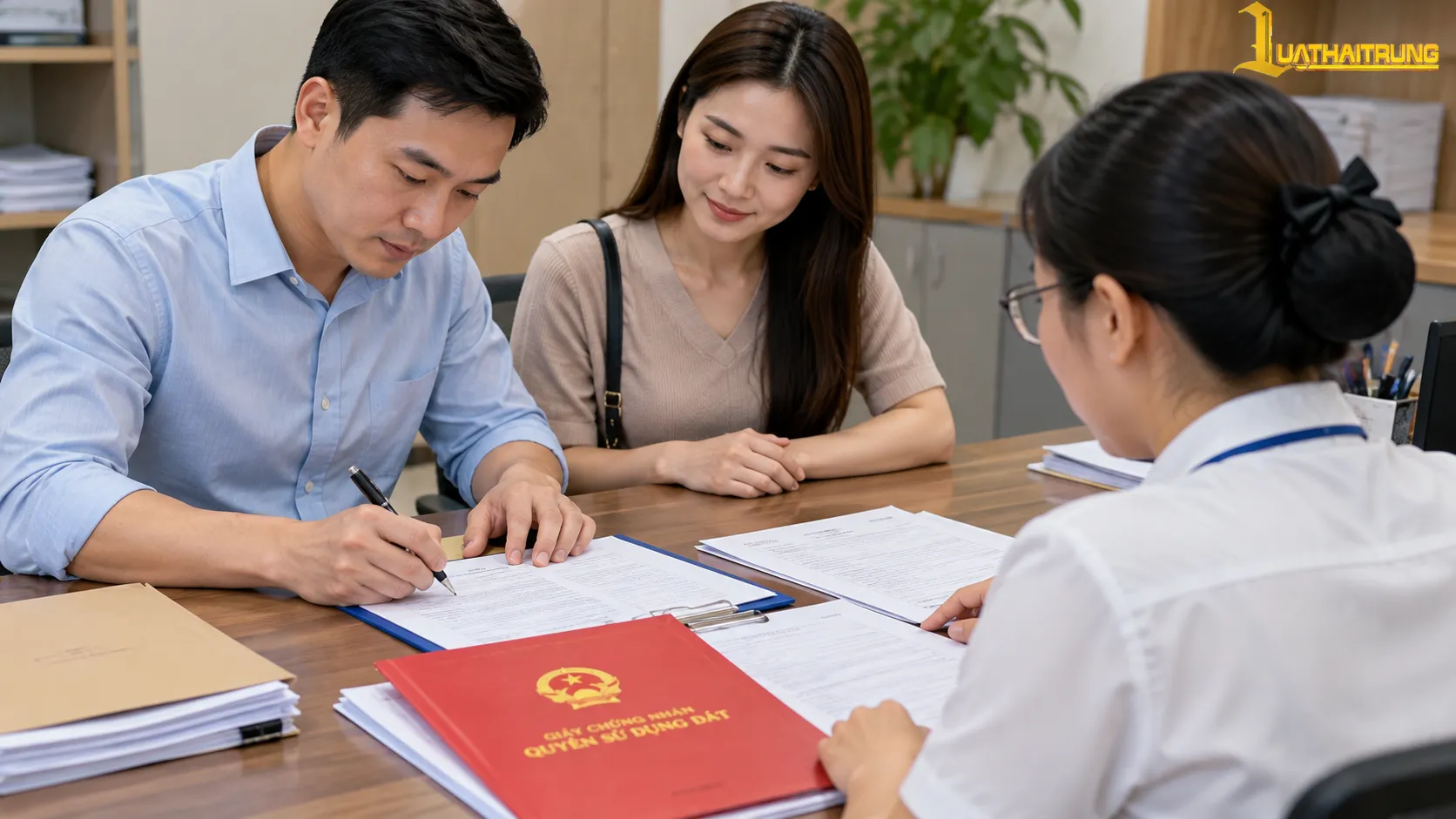 Sang tên sổ đỏ: Điều kiện, hồ sơ và lưu ý pháp lý | Luật Hải Trung