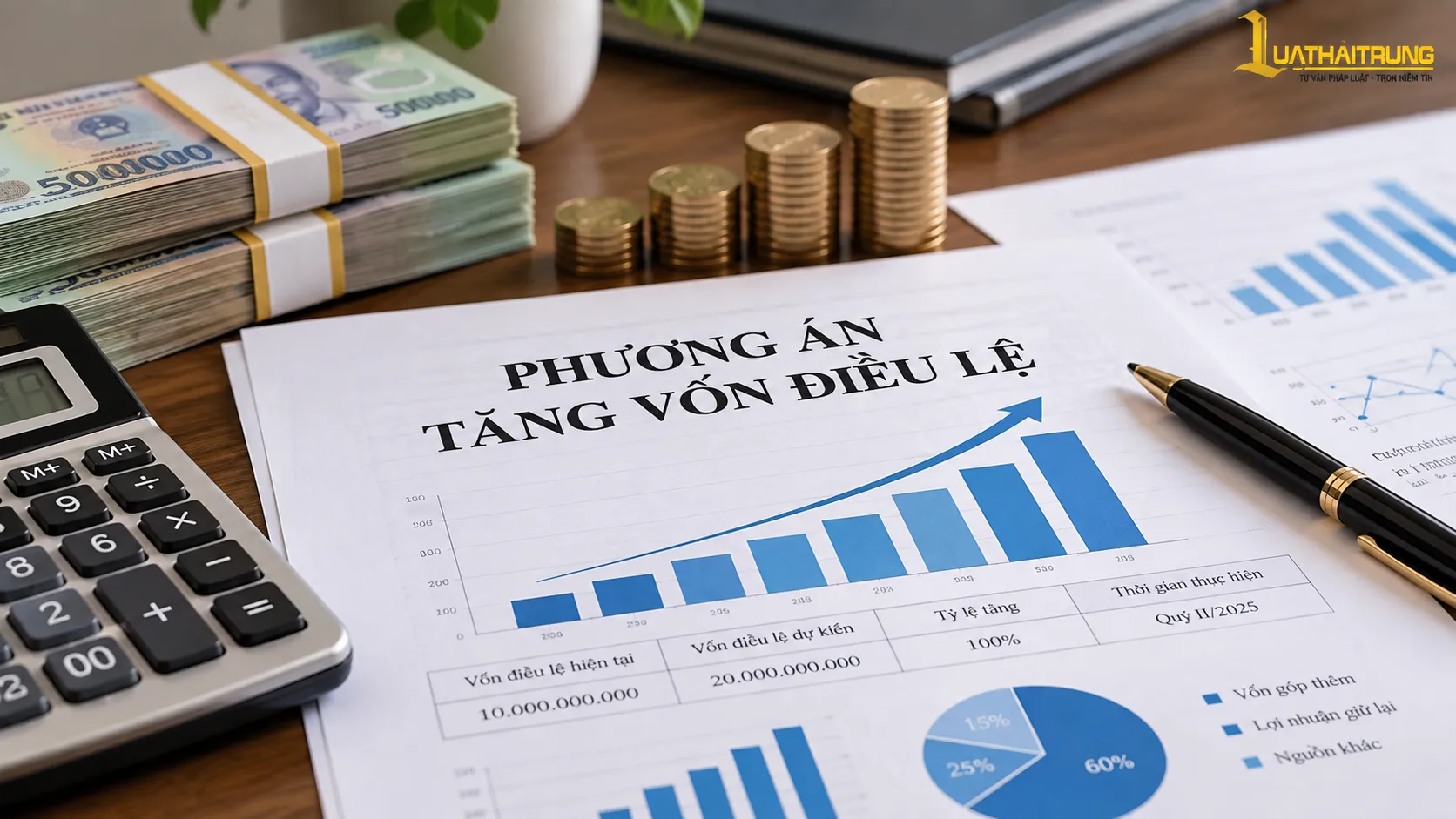 Tăng vốn điều lệ công ty: Quy định hiện hành cần biết | Luật Hải Trung