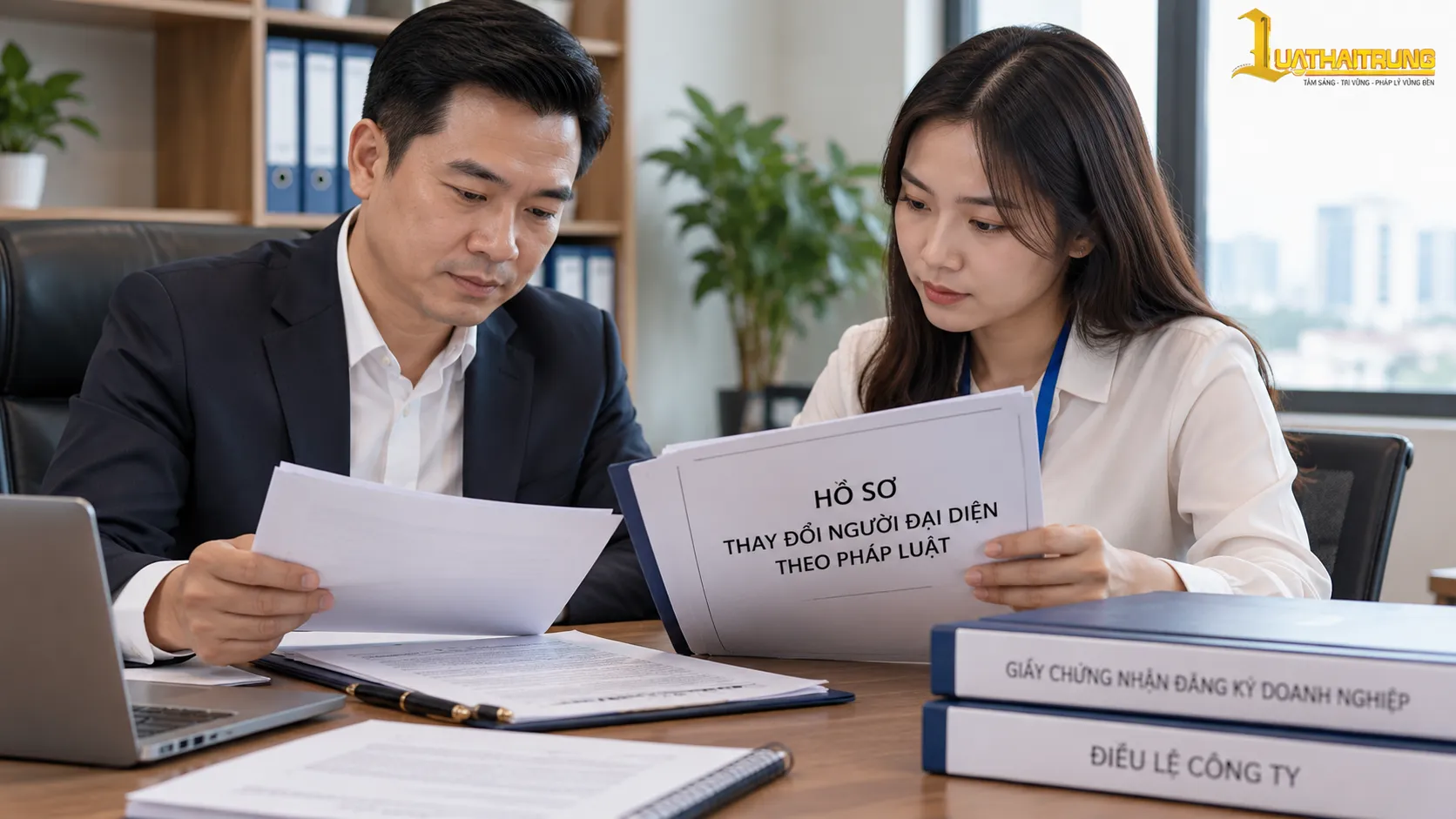 Thay đổi người đại diện theo pháp luật | Luật Hải Trung