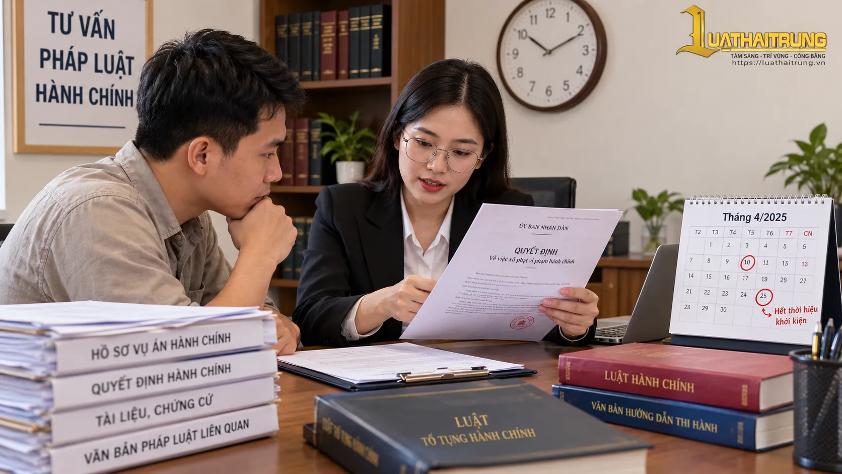 Thời hiệu khởi kiện vụ án hành chính: Những điểm pháp lý cần biết | Luật Hải Trung