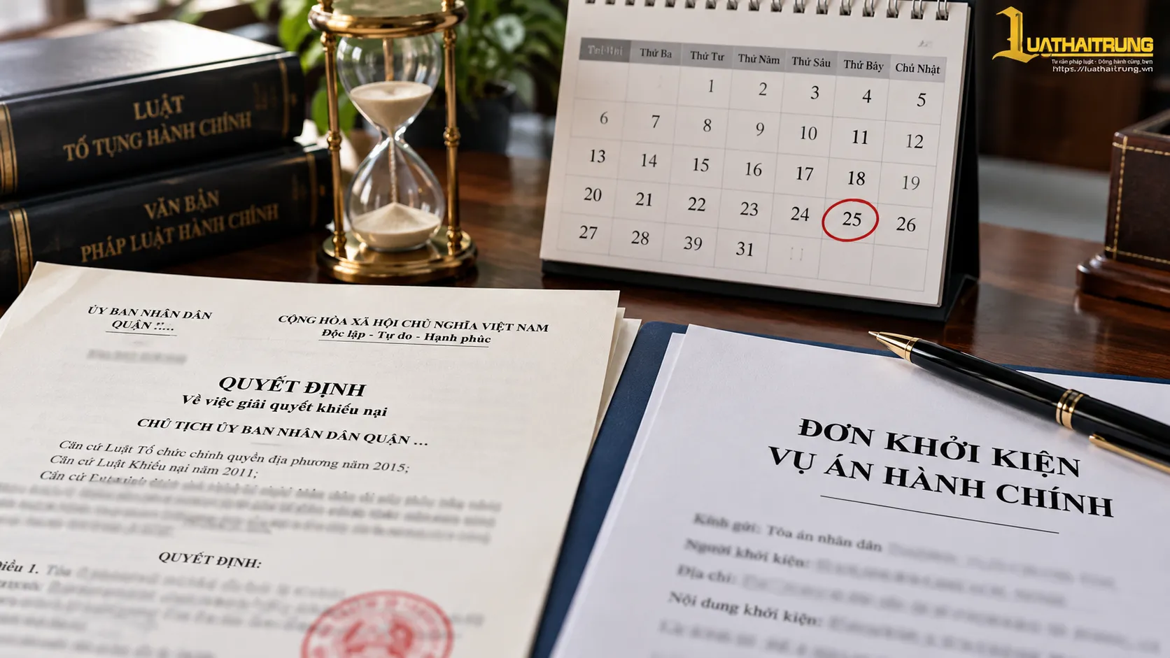 Thời hiệu khởi kiện vụ án hành chính: Những điểm pháp lý cần biết | Luật Hải Trung