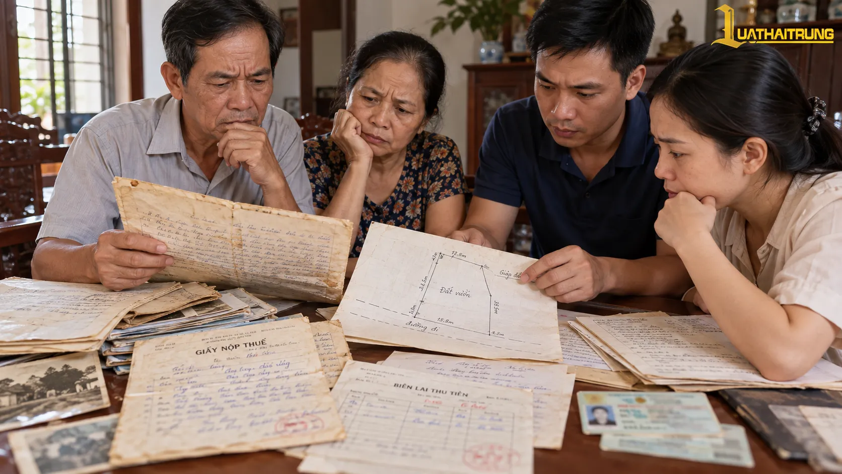 Tranh chấp đất chưa có sổ đỏ | Luật Hải Trung