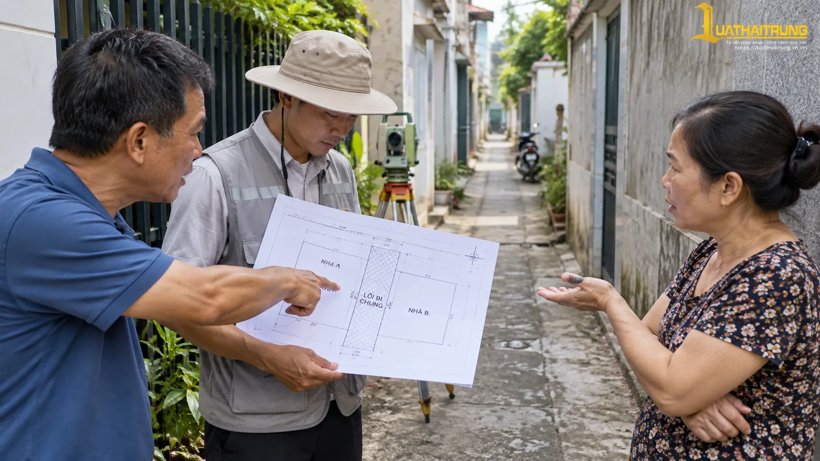Tranh chấp lối đi chung: Quy định hiện hành cần biết | Luật Hải Trung