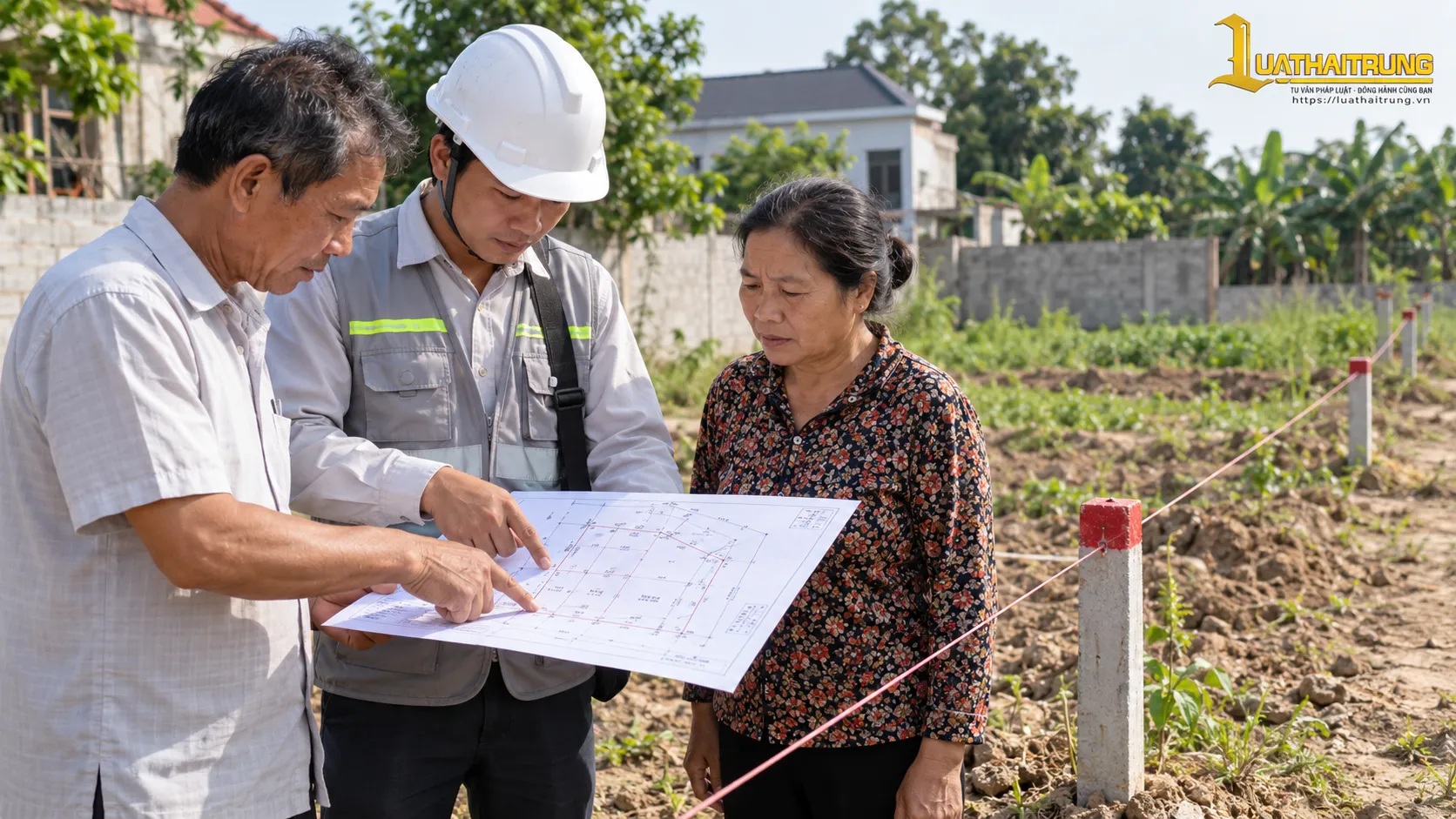 Tranh chấp ranh giới đất | Luật Hải Trung