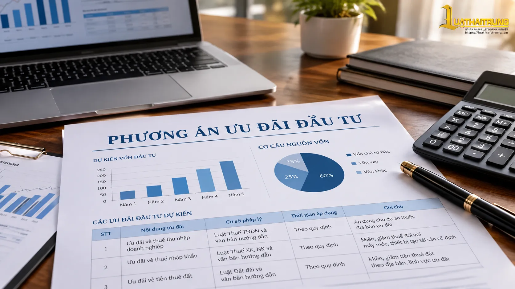 Ưu đãi đầu tư tại Việt Nam | Luật Hải Trung