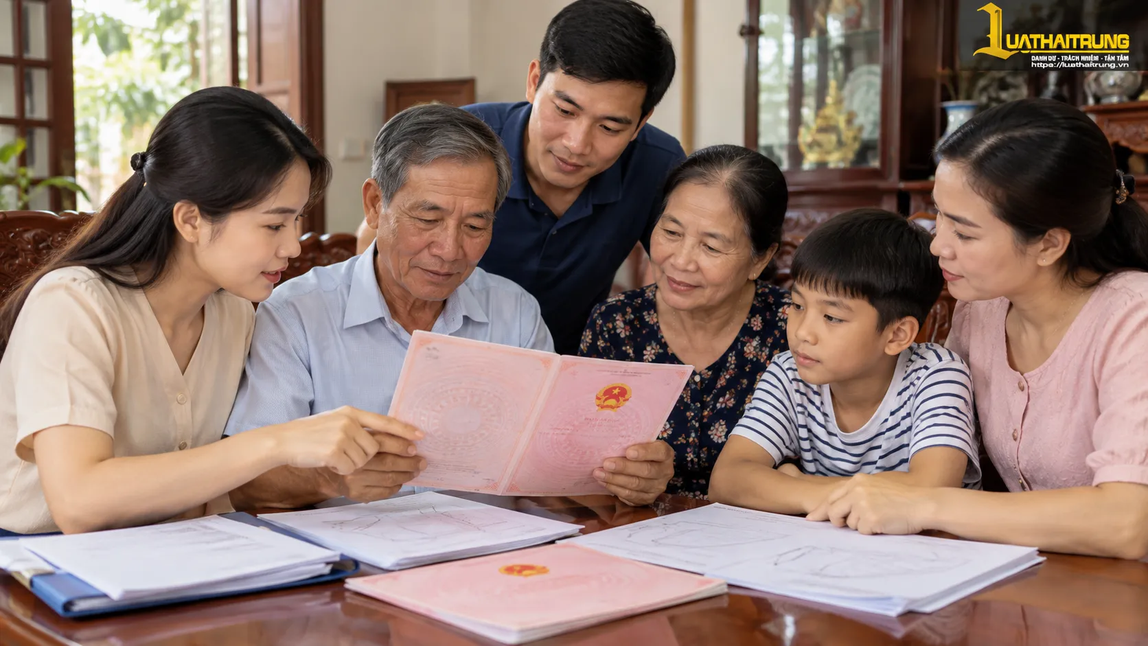 Xác định người có chung quyền sử dụng đất của hộ gia đình | Luật Hải Trung